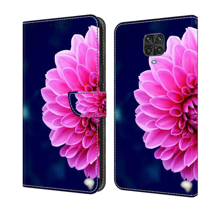 Crystal 3D Shockproof Protective Leather Phone Case, For Xiaomi Redmi Note 9 Pro
