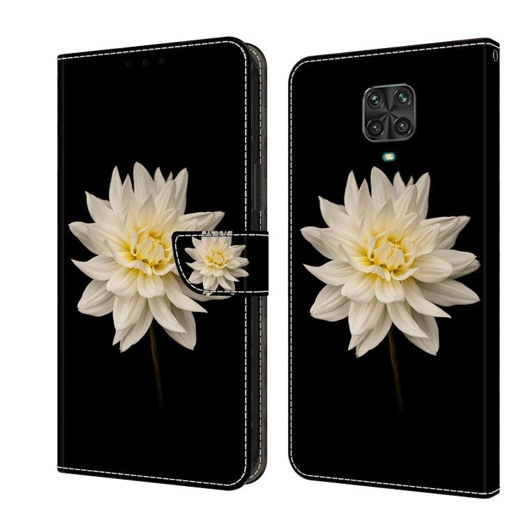 Crystal 3D Shockproof Protective Leather Phone Case, For Xiaomi Redmi Note 9 Pro