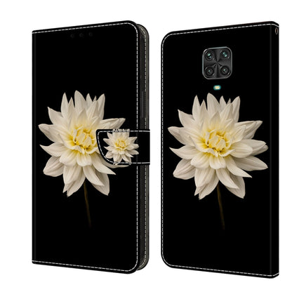 Crystal 3D Shockproof Protective Leather Phone Case, For Xiaomi Redmi Note 9 Pro
