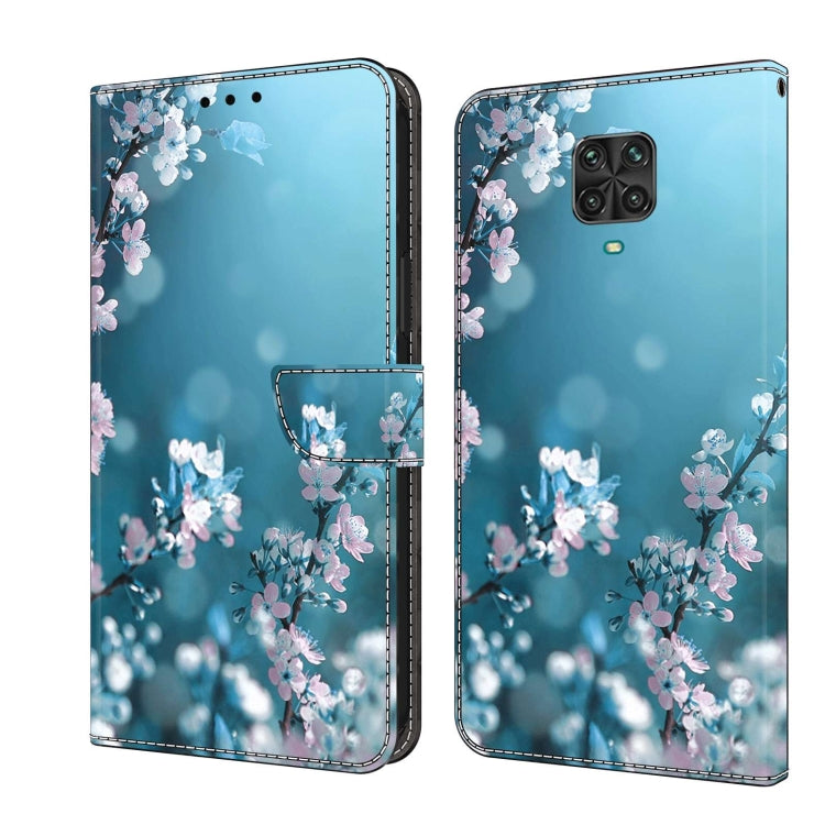 Crystal 3D Shockproof Protective Leather Phone Case, For Xiaomi Redmi Note 9 Pro