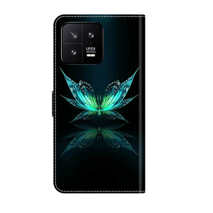 Crystal 3D Shockproof Protective Leather Phone Case, For Xiaomi 13