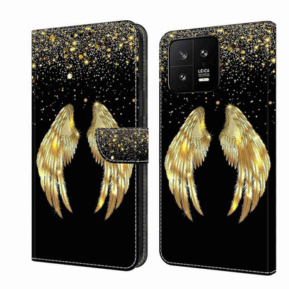 Crystal 3D Shockproof Protective Leather Phone Case, For Xiaomi 13