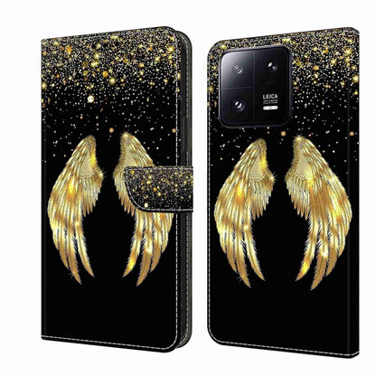 Crystal 3D Shockproof Protective Leather Phone Case, For Xiaomi 13 Pro