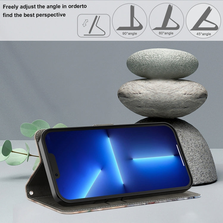 Crystal 3D Shockproof Protective Leather Phone Case, For Xiaomi 13T Pro