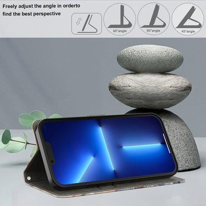 Crystal 3D Shockproof Protective Leather Phone Case, For Xiaomi 13T Pro