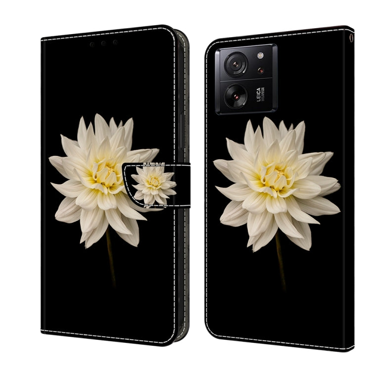 Crystal 3D Shockproof Protective Leather Phone Case, For Xiaomi 13T Pro