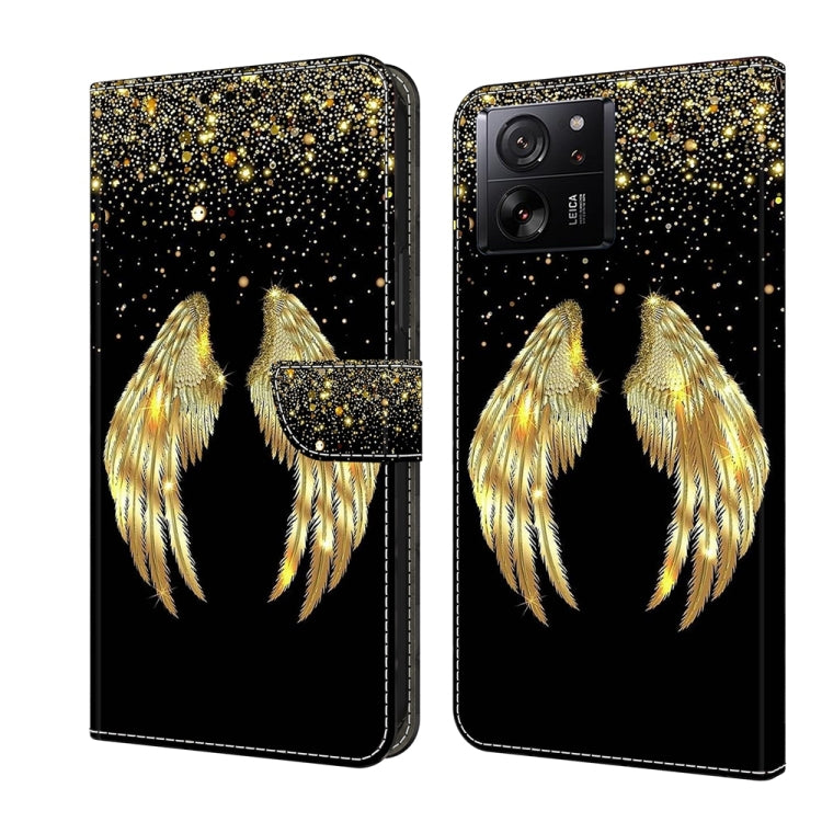 Crystal 3D Shockproof Protective Leather Phone Case, For Xiaomi 13T Pro