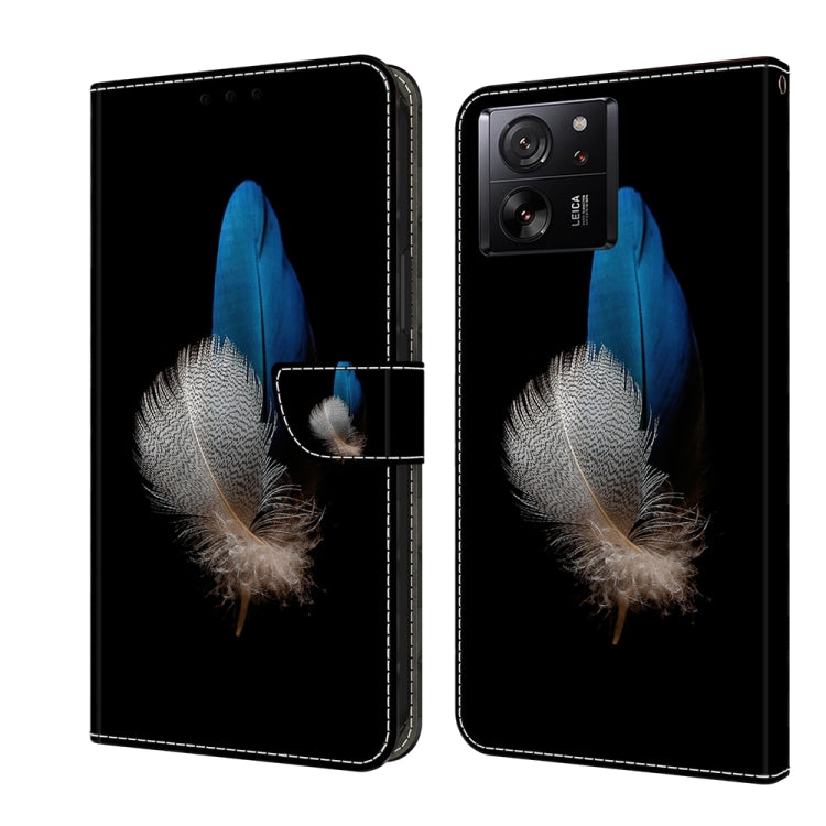 Crystal 3D Shockproof Protective Leather Phone Case, For Xiaomi 13T Pro