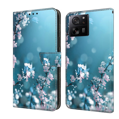 Crystal 3D Shockproof Protective Leather Phone Case, For Xiaomi 13T Pro