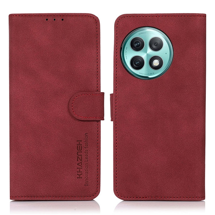 KHAZNEH Matte Texture Leather Phone Case, For OnePlus 12R / Ace 3, For OnePlus 12, For OnePlus Ace 2 Pro, For OnePlus Nord 3 / Ace 2V