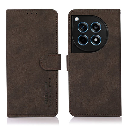 KHAZNEH Matte Texture Leather Phone Case, For OnePlus 12R / Ace 3, For OnePlus 12, For OnePlus Ace 2 Pro, For OnePlus Nord 3 / Ace 2V