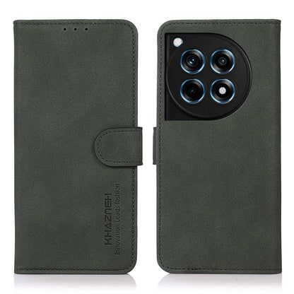 KHAZNEH Matte Texture Leather Phone Case, For OnePlus 12R / Ace 3, For OnePlus 12, For OnePlus Ace 2 Pro, For OnePlus Nord 3 / Ace 2V