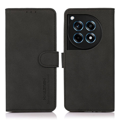 KHAZNEH Matte Texture Leather Phone Case, For OnePlus 12R / Ace 3, For OnePlus 12, For OnePlus Ace 2 Pro, For OnePlus Nord 3 / Ace 2V