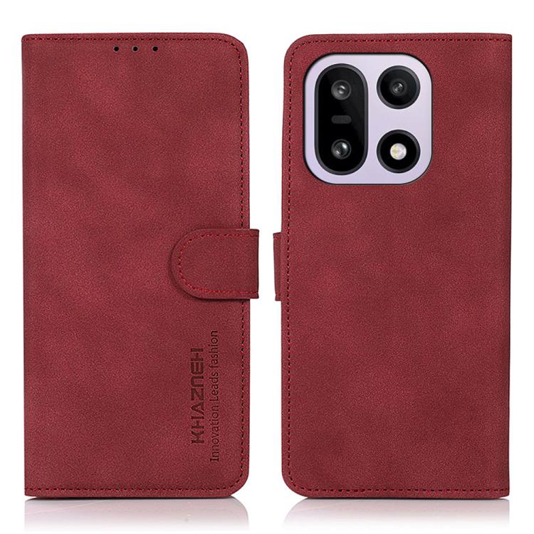KHAZNEH Matte Texture Leather Phone Case, For OnePlus Nord CE6 Lite 5G Global, For OnePlus Ace 6 Ultra, For OnePlus 15T, For OnePlus Turbo 6V / Turbo 6, For OnePlus 15, For OnePlus Nord 5