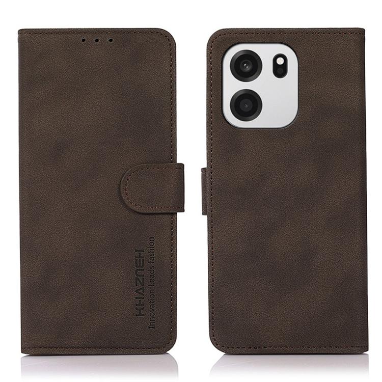KHAZNEH Matte Texture Leather Phone Case, For OnePlus Nord CE6 Lite 5G Global, For OnePlus Ace 6 Ultra, For OnePlus 15T, For OnePlus Turbo 6V / Turbo 6, For OnePlus 15, For OnePlus Nord 5