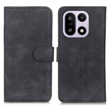 KHAZNEH Retro Texture Leather Phone Case, For OnePlus Nord CE6 Lite 5G Global, For OnePlus Ace 6 Ultra, For OnePlus 15T, For OnePlus Turbo 6 / 6V, For OnePlus 15R 5G/Ace 6/Ace 6T 5G, For OnePlus 15