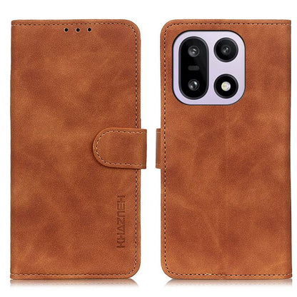 KHAZNEH Retro Texture Leather Phone Case, For OnePlus Nord CE6 Lite 5G Global, For OnePlus Ace 6 Ultra, For OnePlus 15T, For OnePlus Turbo 6 / 6V, For OnePlus 15R 5G/Ace 6/Ace 6T 5G, For OnePlus 15
