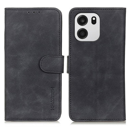 KHAZNEH Retro Texture Leather Phone Case, For OnePlus Nord CE6 Lite 5G Global, For OnePlus Ace 6 Ultra, For OnePlus 15T, For OnePlus Turbo 6 / 6V, For OnePlus 15R 5G/Ace 6/Ace 6T 5G, For OnePlus 15
