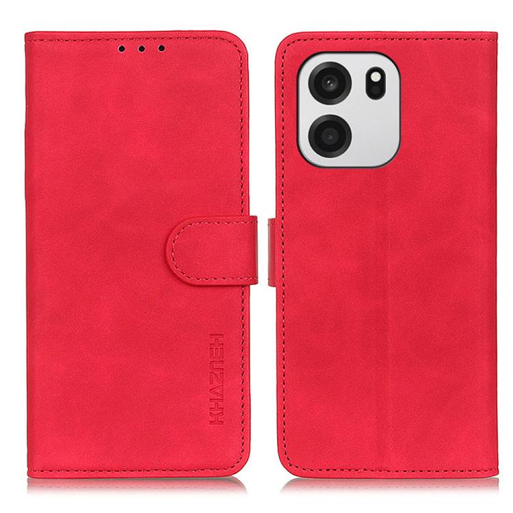 KHAZNEH Retro Texture Leather Phone Case, For OnePlus Nord CE6 Lite 5G Global, For OnePlus Ace 6 Ultra, For OnePlus 15T, For OnePlus Turbo 6 / 6V, For OnePlus 15R 5G/Ace 6/Ace 6T 5G, For OnePlus 15