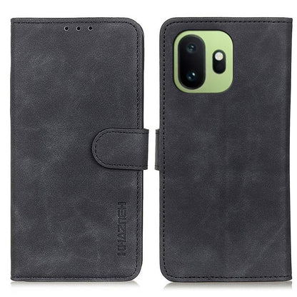 KHAZNEH Retro Texture Leather Phone Case, For OnePlus Nord CE6 Lite 5G Global, For OnePlus Ace 6 Ultra, For OnePlus 15T, For OnePlus Turbo 6 / 6V, For OnePlus 15R 5G/Ace 6/Ace 6T 5G, For OnePlus 15