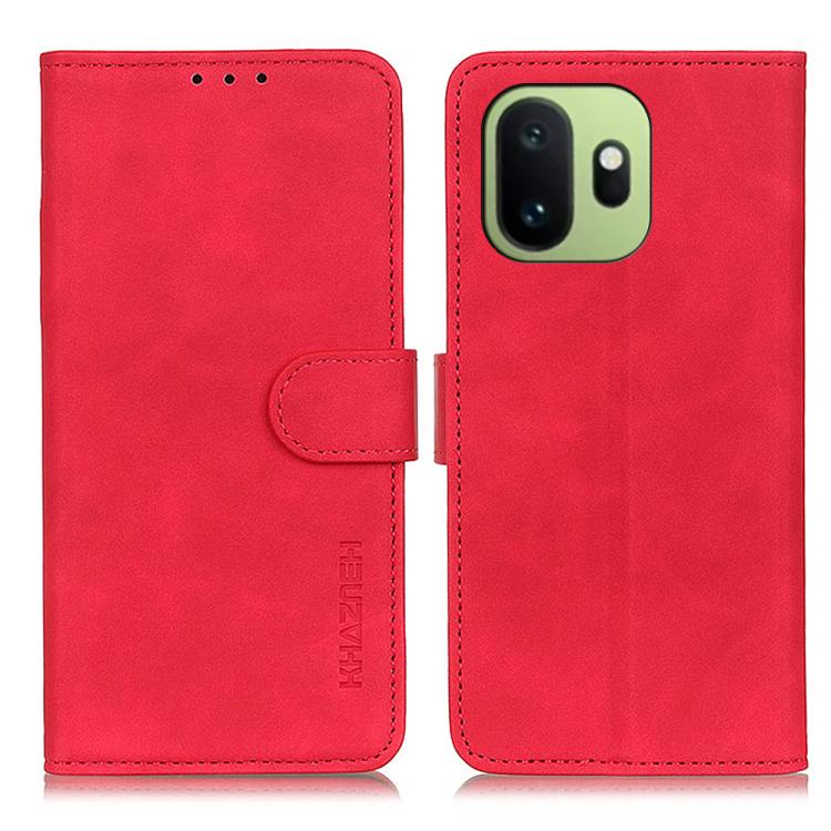KHAZNEH Retro Texture Leather Phone Case, For OnePlus Nord CE6 Lite 5G Global, For OnePlus Ace 6 Ultra, For OnePlus 15T, For OnePlus Turbo 6 / 6V, For OnePlus 15R 5G/Ace 6/Ace 6T 5G, For OnePlus 15