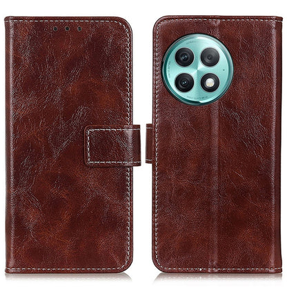 Retro Crazy Horse Texture Leather Phone Case, For OnePlus 12, For OnePlus Ace 2 Pro, For OnePlus Nord 3 / Ace 2V