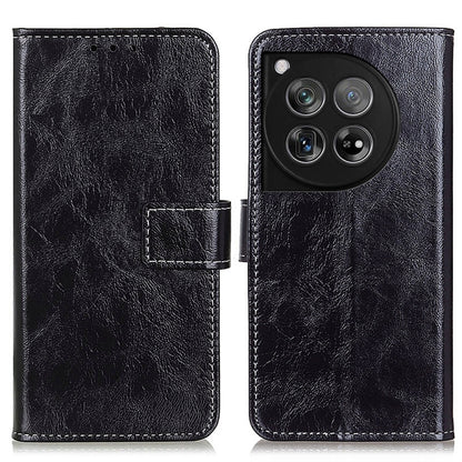 Retro Crazy Horse Texture Leather Phone Case, For OnePlus 12, For OnePlus Ace 2 Pro, For OnePlus Nord 3 / Ace 2V