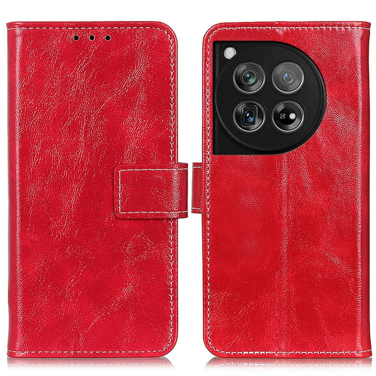 Retro Crazy Horse Texture Leather Phone Case, For OnePlus 12, For OnePlus Ace 2 Pro, For OnePlus Nord 3 / Ace 2V
