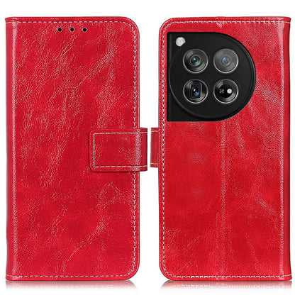Retro Crazy Horse Texture Leather Phone Case, For OnePlus 12, For OnePlus Ace 2 Pro, For OnePlus Nord 3 / Ace 2V