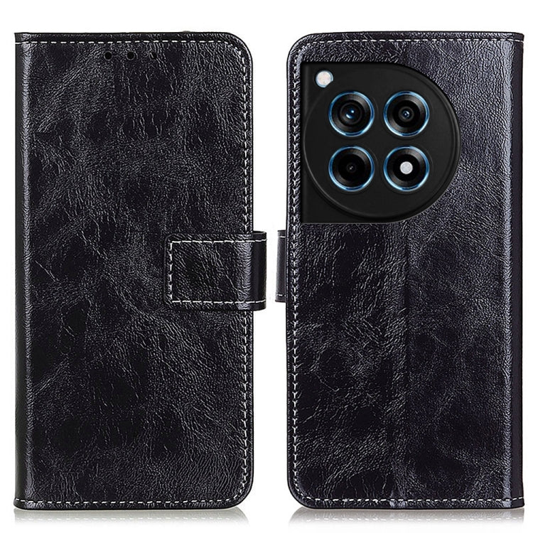 Retro Crazy Horse Texture Leather Phone Case, For OnePlus Nord 4, For OnePlus Nord CE4 Lite, For OnePlus Nord CE4 5G / K12 5G, For OnePlus 12R/Ace 3