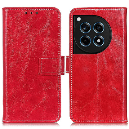 Retro Crazy Horse Texture Leather Phone Case, For OnePlus Nord 4, For OnePlus Nord CE4 Lite, For OnePlus Nord CE4 5G / K12 5G, For OnePlus 12R/Ace 3
