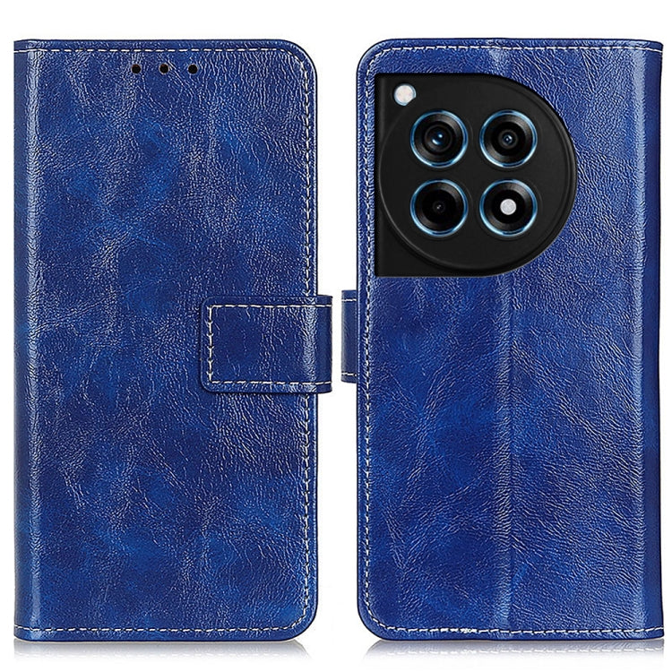 Retro Crazy Horse Texture Leather Phone Case, For OnePlus Nord 4, For OnePlus Nord CE4 Lite, For OnePlus Nord CE4 5G / K12 5G, For OnePlus 12R/Ace 3