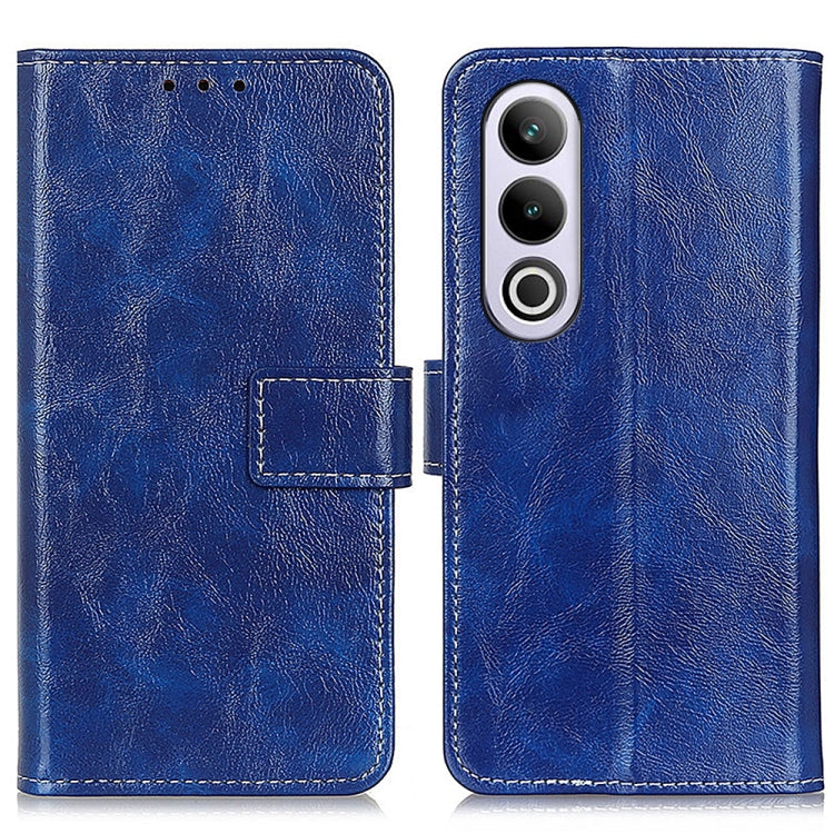 Retro Crazy Horse Texture Leather Phone Case, For OnePlus Nord 4, For OnePlus Nord CE4 Lite, For OnePlus Nord CE4 5G / K12 5G, For OnePlus 12R/Ace 3