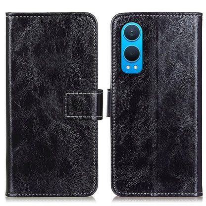 Retro Crazy Horse Texture Leather Phone Case, For OnePlus Nord 4, For OnePlus Nord CE4 Lite, For OnePlus Nord CE4 5G / K12 5G, For OnePlus 12R/Ace 3