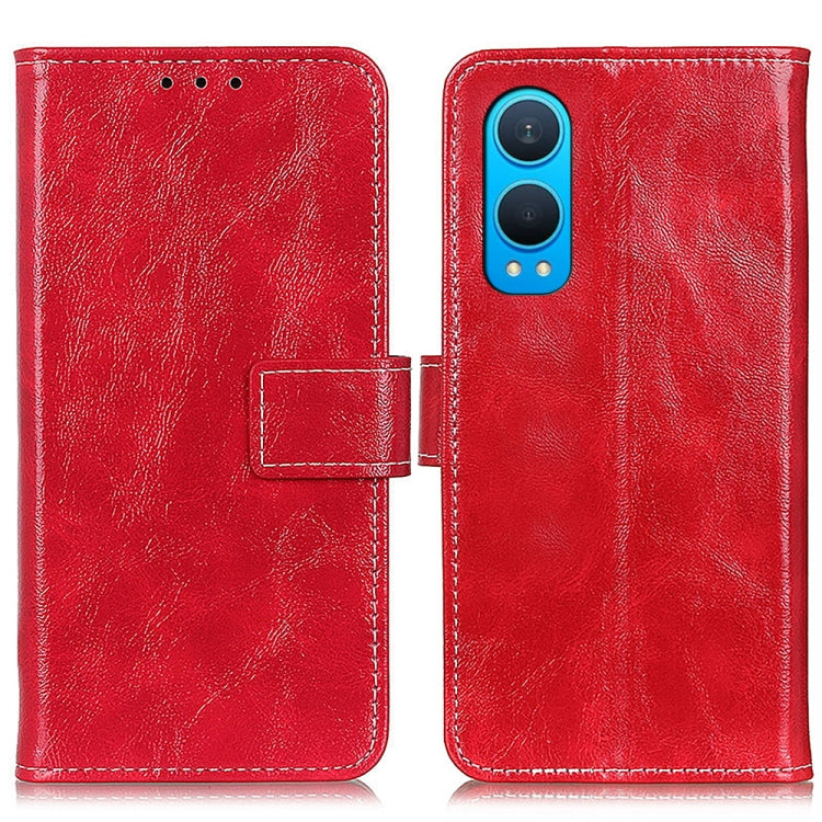 Retro Crazy Horse Texture Leather Phone Case, For OnePlus Nord 4, For OnePlus Nord CE4 Lite, For OnePlus Nord CE4 5G / K12 5G, For OnePlus 12R/Ace 3