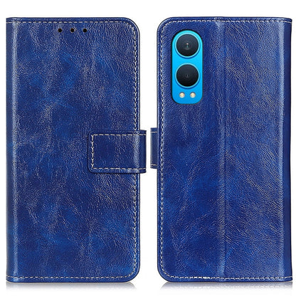 Retro Crazy Horse Texture Leather Phone Case, For OnePlus Nord 4, For OnePlus Nord CE4 Lite, For OnePlus Nord CE4 5G / K12 5G, For OnePlus 12R/Ace 3