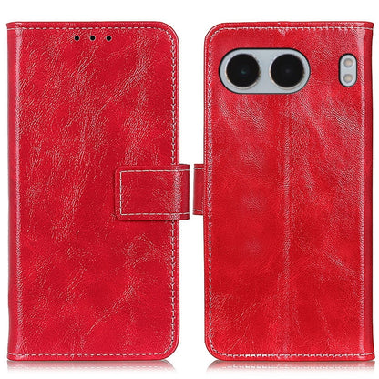 Retro Crazy Horse Texture Leather Phone Case, For OnePlus Nord 4, For OnePlus Nord CE4 Lite, For OnePlus Nord CE4 5G / K12 5G, For OnePlus 12R/Ace 3