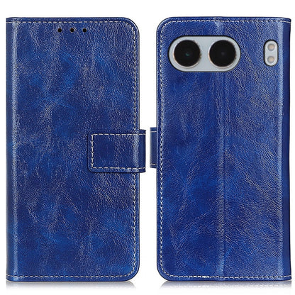 Retro Crazy Horse Texture Leather Phone Case, For OnePlus Nord 4, For OnePlus Nord CE4 Lite, For OnePlus Nord CE4 5G / K12 5G, For OnePlus 12R/Ace 3