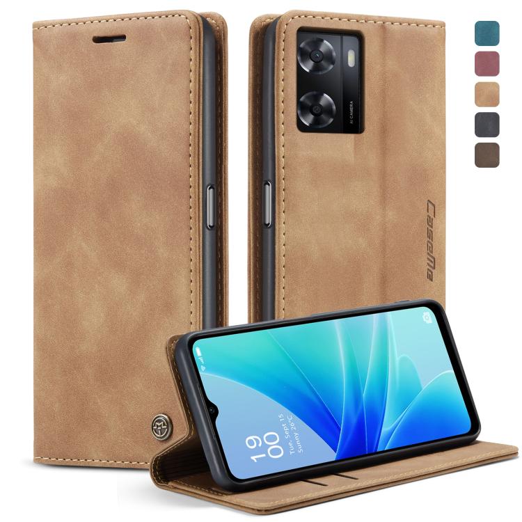 CaseMe 013 Multifunctional Horizontal Flip Leather Phone Case, For OPPO Reno8 T 4G, For OPPO A57 4G Global/A57S 4G Global/A77 4G Global