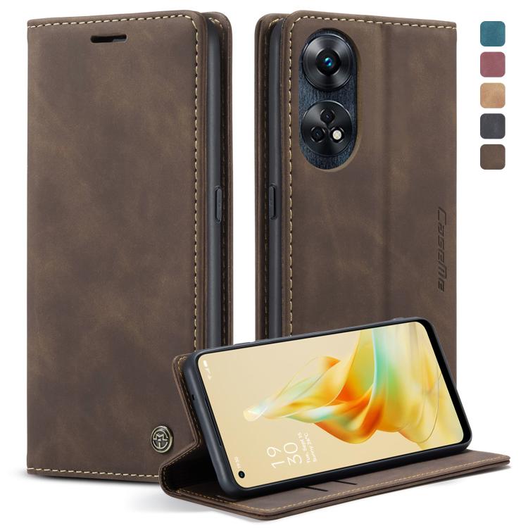 CaseMe 013 Multifunctional Horizontal Flip Leather Phone Case, For OPPO Reno8 T 4G, For OPPO A57 4G Global/A57S 4G Global/A77 4G Global