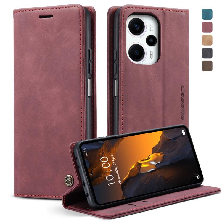 CaseMe 013 Multifunctional Horizontal Flip Leather Phone Case, For Xiaomi Redmi Note 13 Pro 5G, For Xiaomi Redmi 12 4G / 12 5G／Note 12R, For Xiaomi 13T/13T Pro, For Xiaomi Poco F5 5G/Redmi Note 12 Turbo 5G