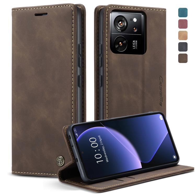 CaseMe 013 Multifunctional Horizontal Flip Leather Phone Case, For Xiaomi Redmi Note 13 Pro 5G, For Xiaomi Redmi 12 4G / 12 5G／Note 12R, For Xiaomi 13T/13T Pro, For Xiaomi Poco F5 5G/Redmi Note 12 Turbo 5G