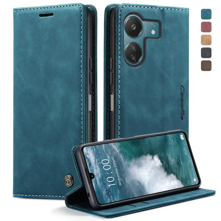 CaseMe 013 Multifunctional Horizontal Flip Leather Phone Case, For Xiaomi Redmi Note 13 Pro 4G, For Xiaomi Redmi Note 13 4G, For Xiaomi Redmi 13C 4G Global / 13C 5G, For Xiaomi Poco X6 Pro, For Xiaomi Redmi K70E 5G