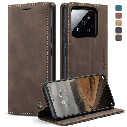 CaseMe 013 Multifunctional Horizontal Flip Leather Phone Case, For Xiaomi 14 Pro, For Xiaomi 14, For Xiaomi Redmi Note 13 5G, For Xiaomi Redmi Note 13 Pro+