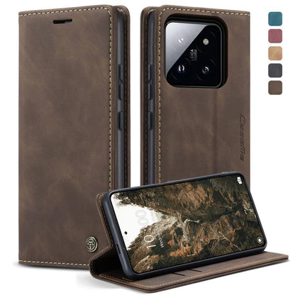 CaseMe 013 Multifunctional Horizontal Flip Leather Phone Case, For Xiaomi 14 Pro, For Xiaomi 14, For Xiaomi Redmi Note 13 5G, For Xiaomi Redmi Note 13 Pro+