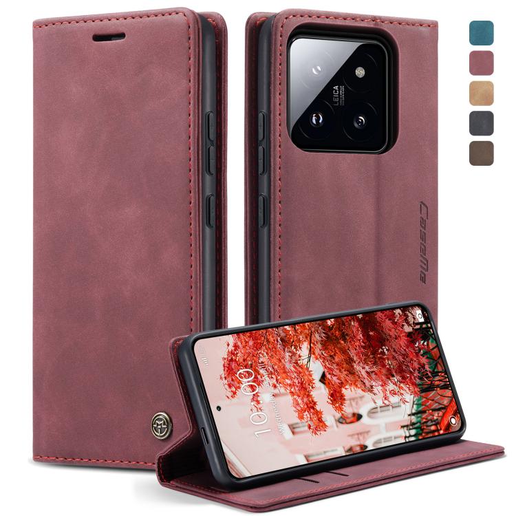 CaseMe 013 Multifunctional Horizontal Flip Leather Phone Case, For Xiaomi 14 Pro, For Xiaomi 14, For Xiaomi Redmi Note 13 5G, For Xiaomi Redmi Note 13 Pro+