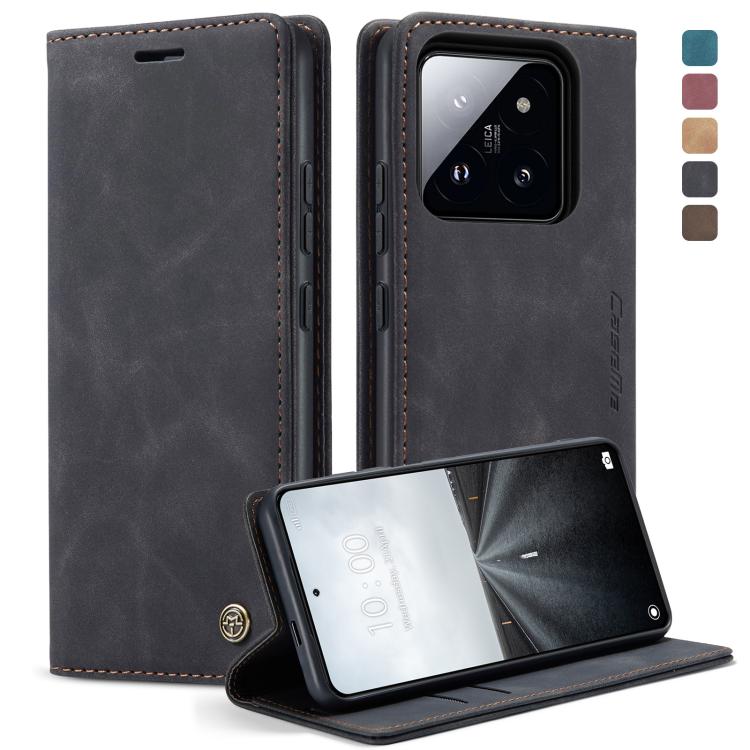 CaseMe 013 Multifunctional Horizontal Flip Leather Phone Case, For Xiaomi 14 Pro, For Xiaomi 14, For Xiaomi Redmi Note 13 5G, For Xiaomi Redmi Note 13 Pro+