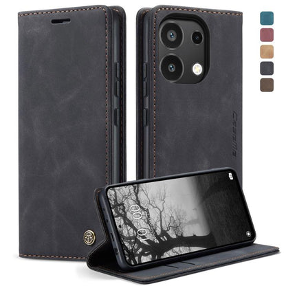 CaseMe 013 Multifunctional Horizontal Flip Leather Phone Case, For Xiaomi Redmi Note 13 Pro 4G, For Xiaomi Redmi Note 13 4G, For Xiaomi Redmi 13C 4G Global / 13C 5G, For Xiaomi Poco X6 Pro, For Xiaomi Redmi K70E 5G