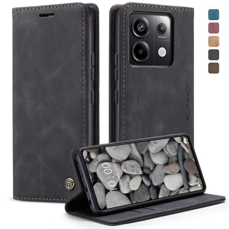 CaseMe 013 Multifunctional Horizontal Flip Leather Phone Case, For Xiaomi Redmi Note 13 Pro 5G, For Xiaomi Redmi 12 4G / 12 5G／Note 12R, For Xiaomi 13T/13T Pro, For Xiaomi Poco F5 5G/Redmi Note 12 Turbo 5G