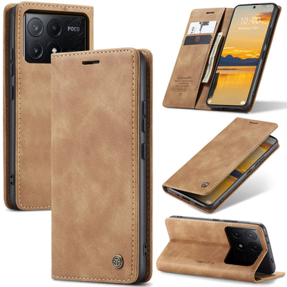 CaseMe 013 Multifunctional Horizontal Flip Leather Phone Case, For Xiaomi Redmi Note 13 Pro 4G, For Xiaomi Redmi Note 13 4G, For Xiaomi Redmi 13C 4G Global / 13C 5G, For Xiaomi Poco X6 Pro, For Xiaomi Redmi K70E 5G